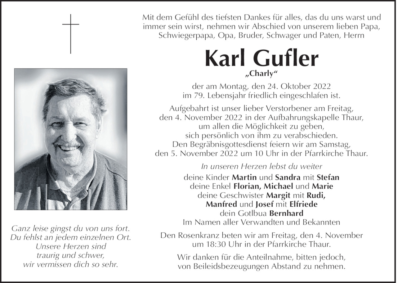 Karl Gufler Bild