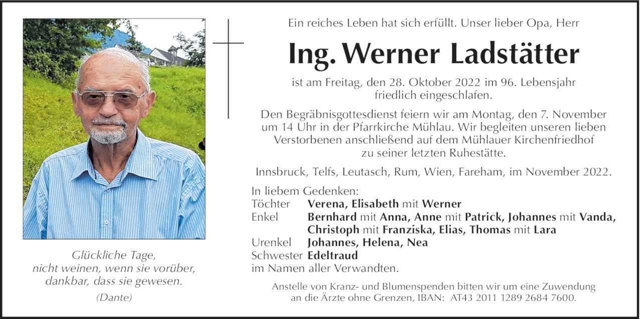 Werner Ladstätter Bild