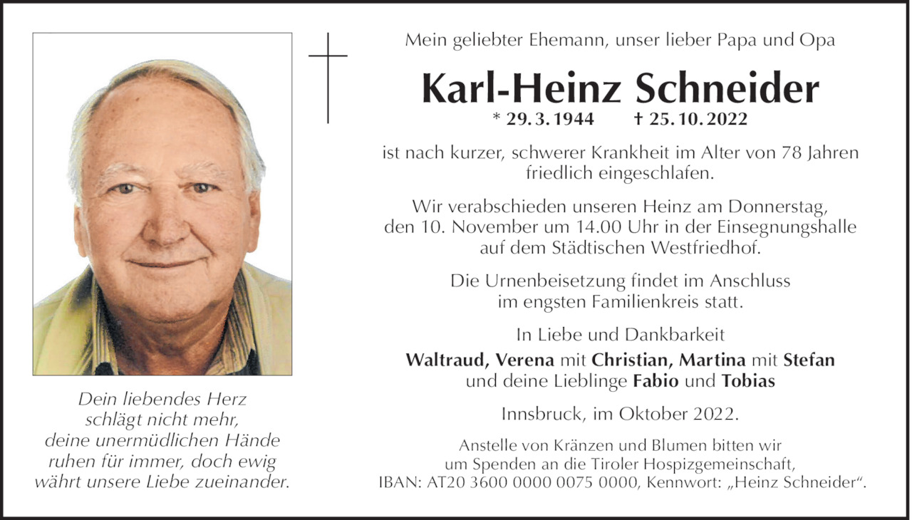Karl-Heinz Schneider Bild