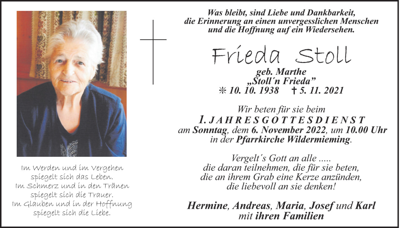 Frieda Stoll Bild