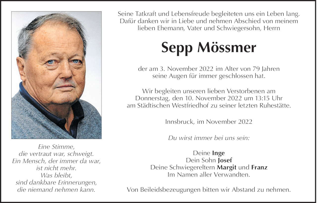 Sepp Mössmer Bild