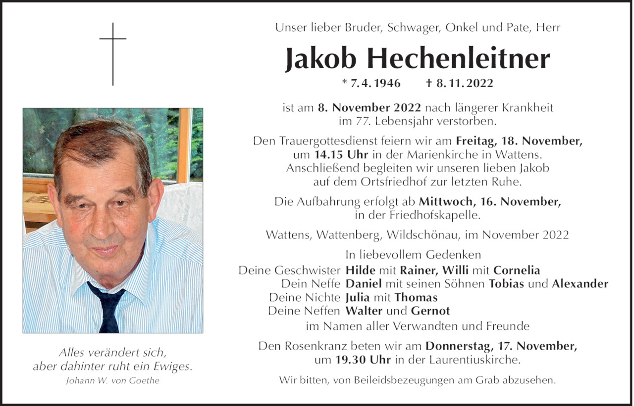 Jakob Hechenleitner  Bild