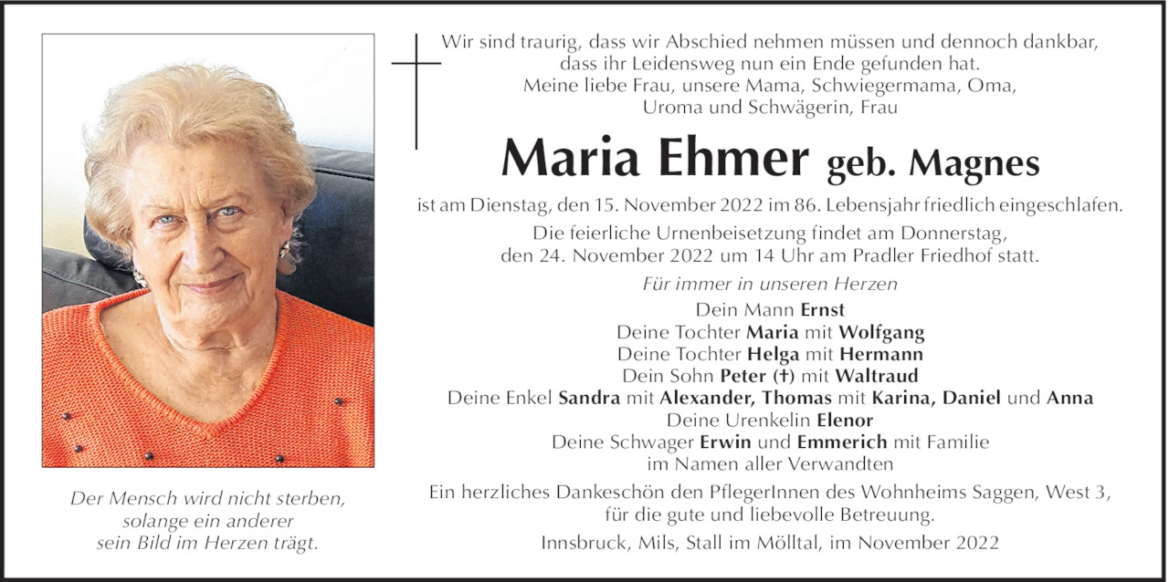 Maria Ehmer Bild