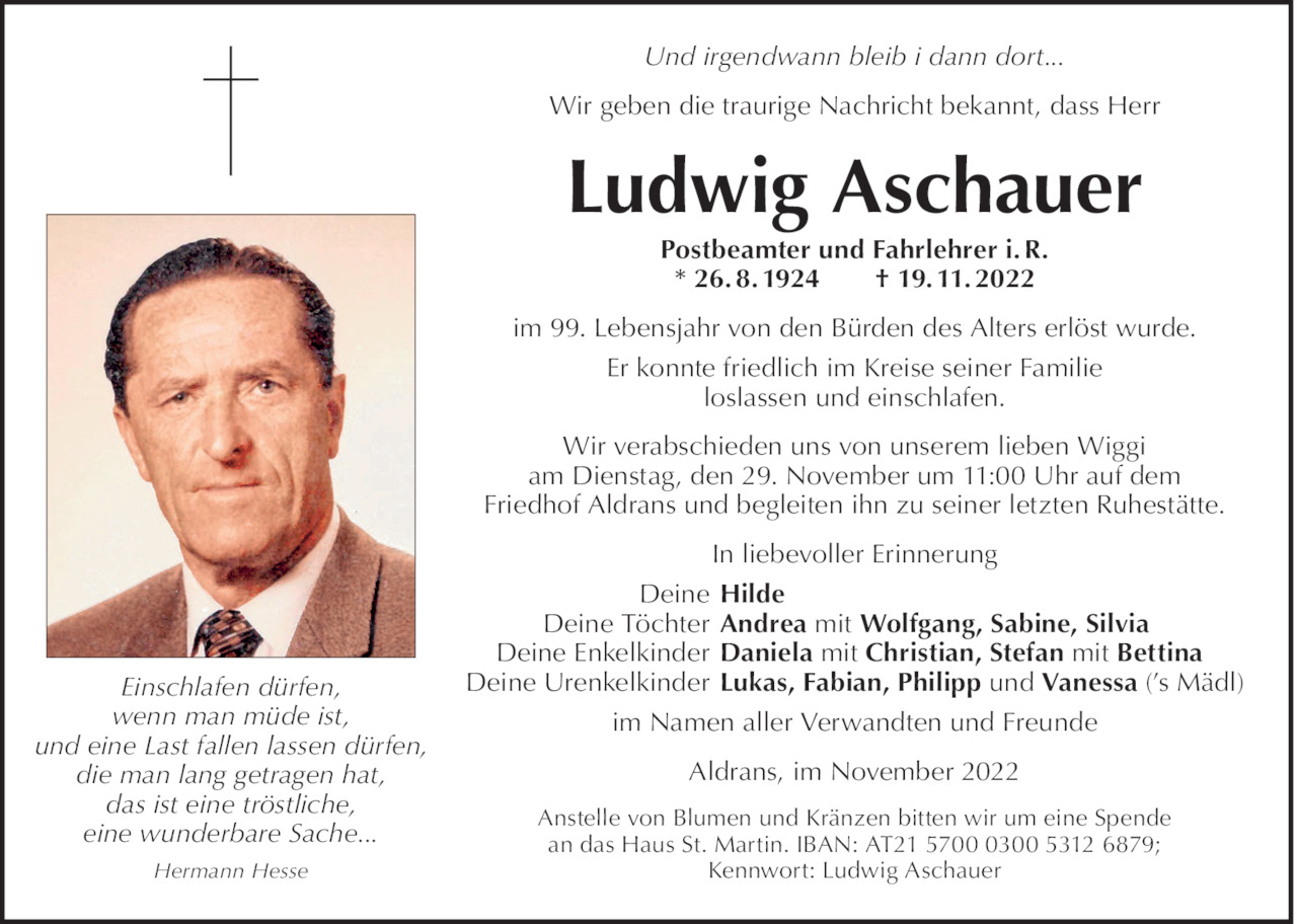 Ludwig Aschauer Bild