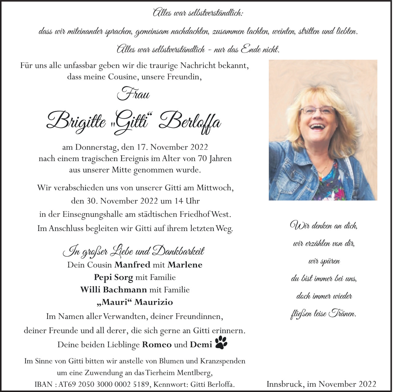 Brigitte Berloffa Bild