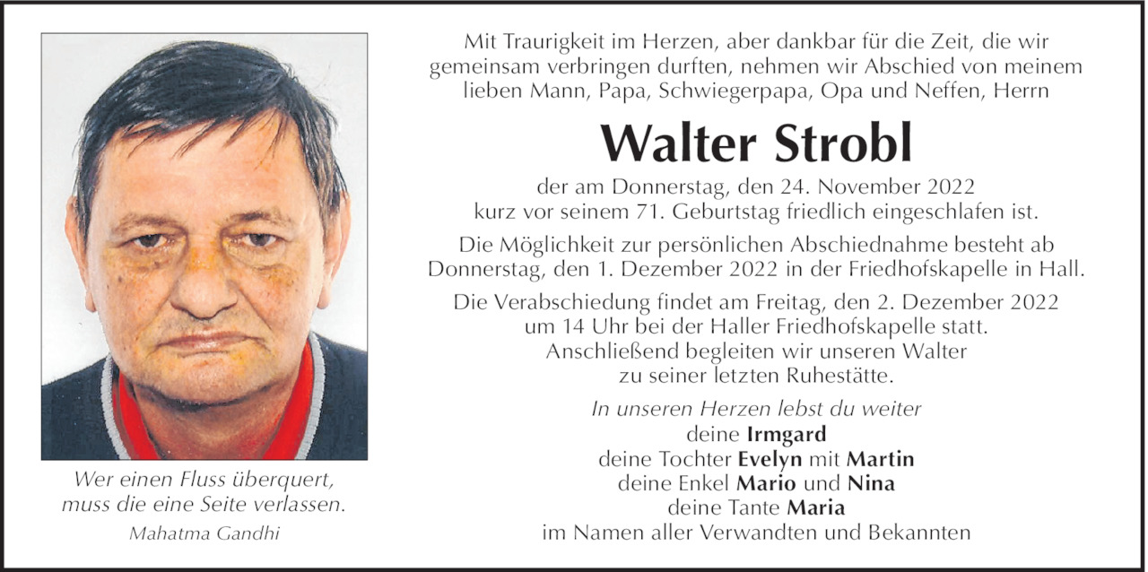 Walter Strobl Bild