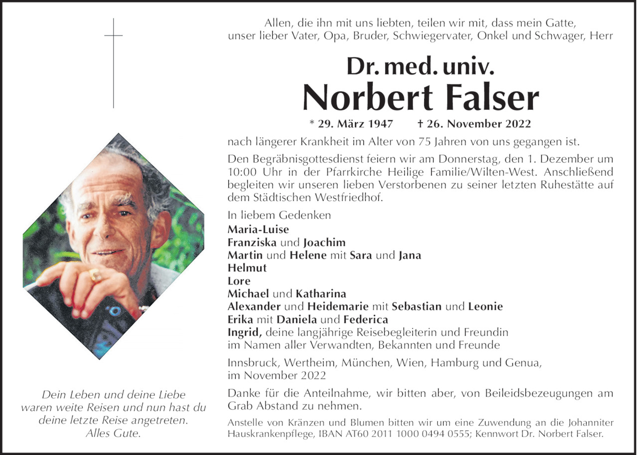 Norbert Falser Bild