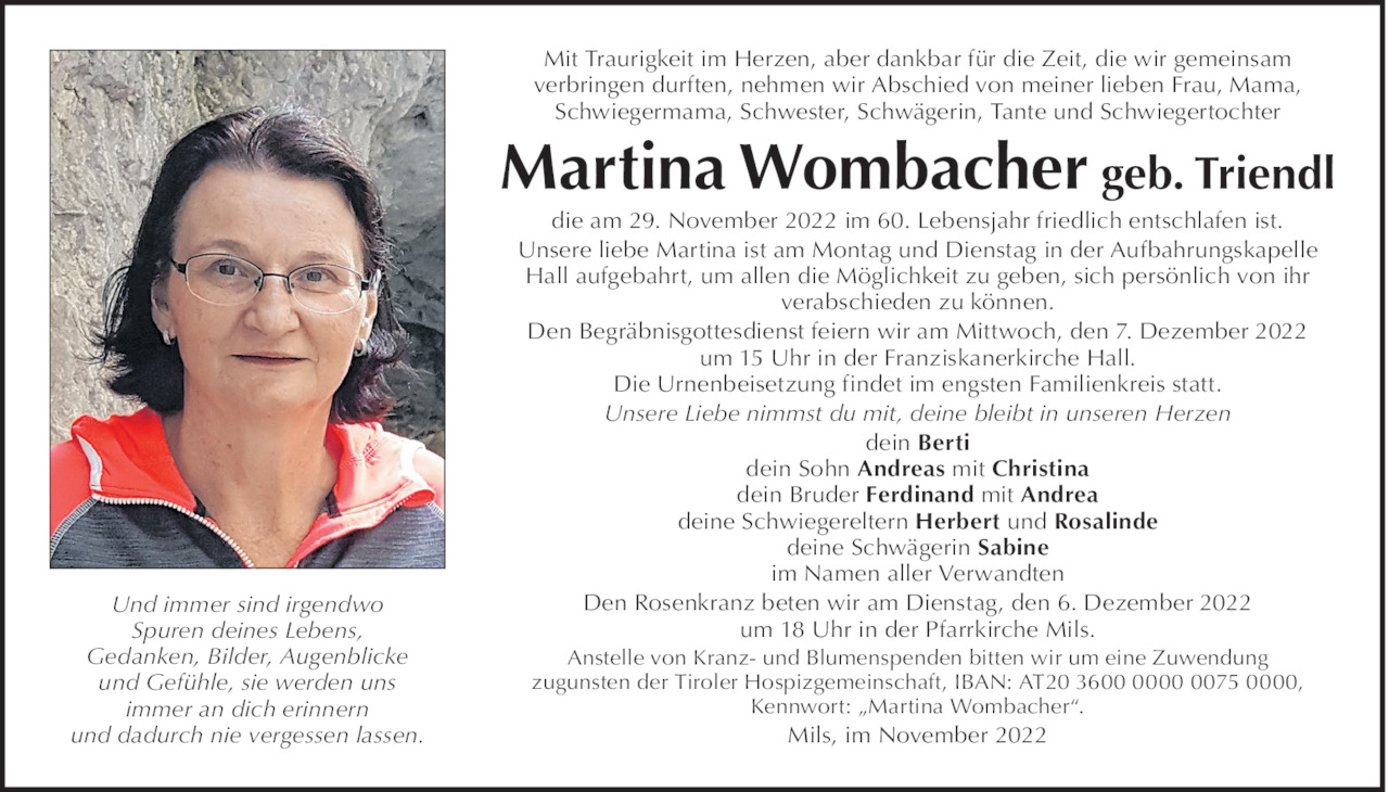 Martina Wombacher Bild