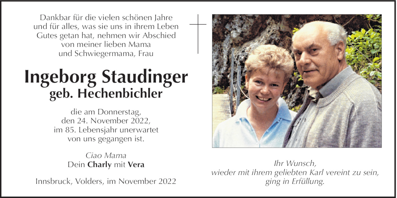 Ingeborg Staudinger Bild