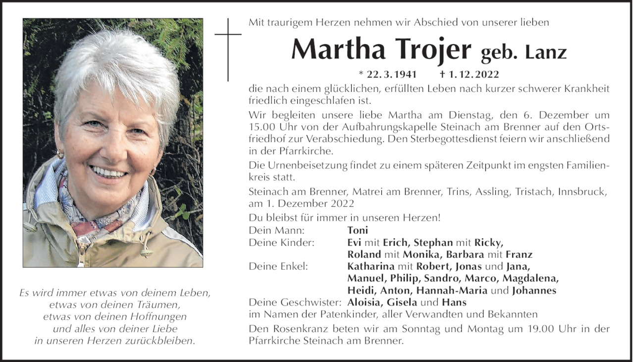 Martha Trojer Bild