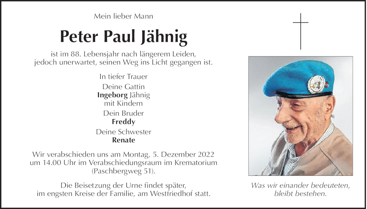 Peter Jähnig Bild