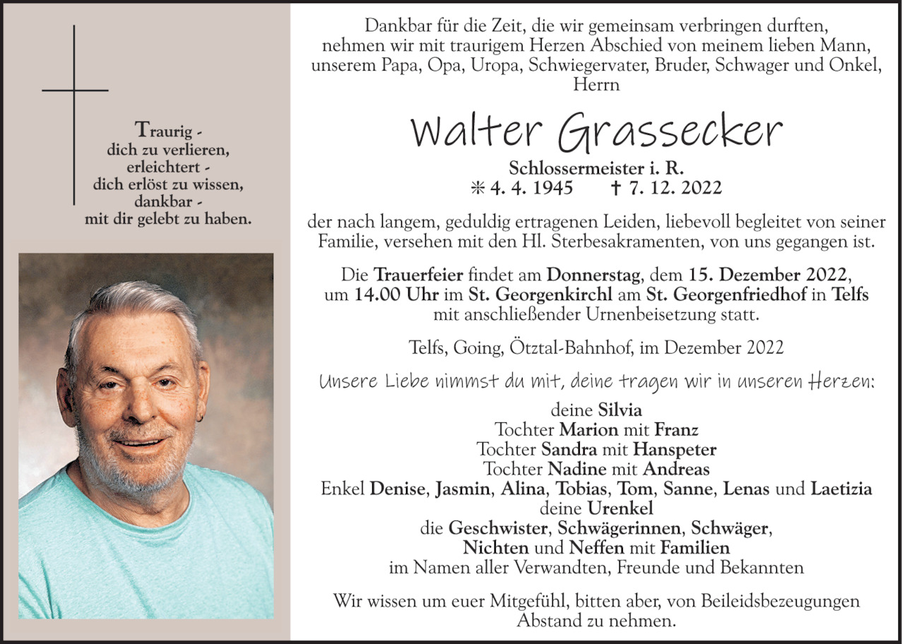 Walter Grassecker Bild