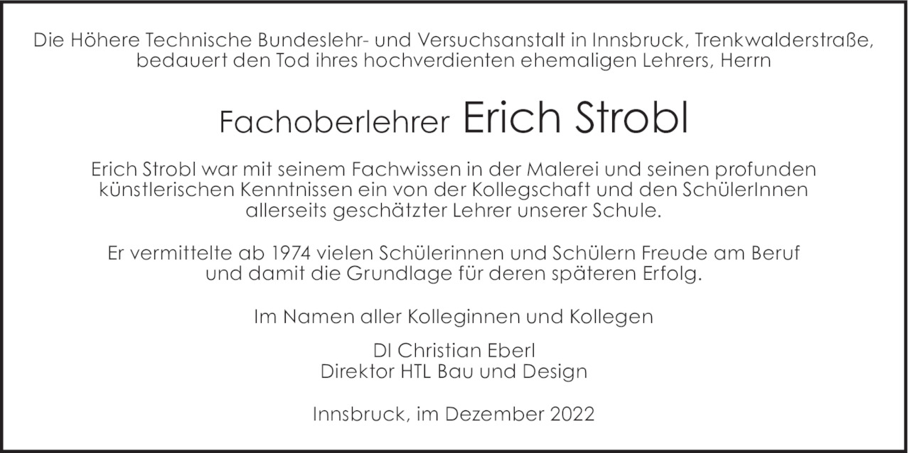 Erich Strobl Bild
