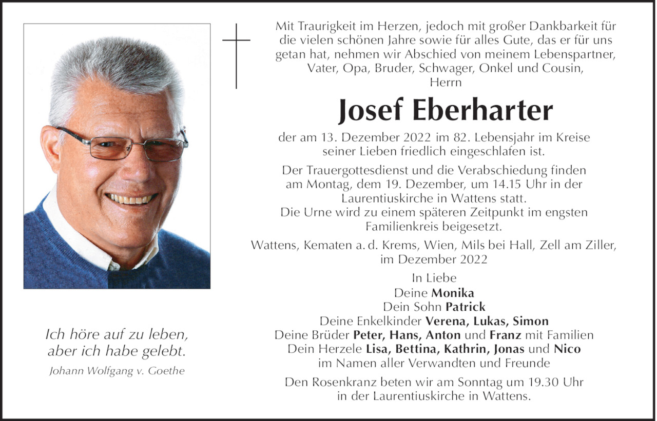 Josef Eberharter Bild