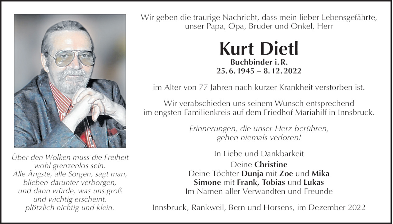 Kurt Dietl Bild