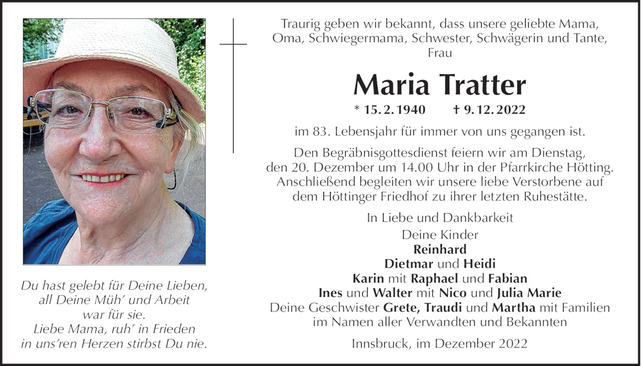 Maria Tratter Bild