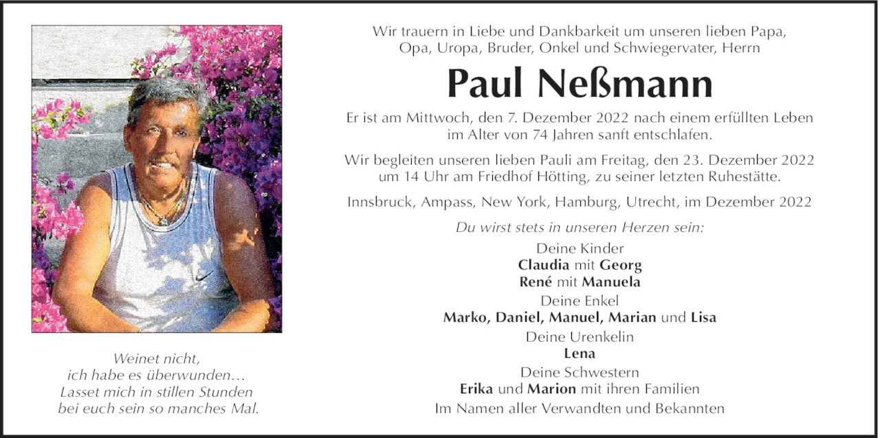 Paul Neßmann Bild