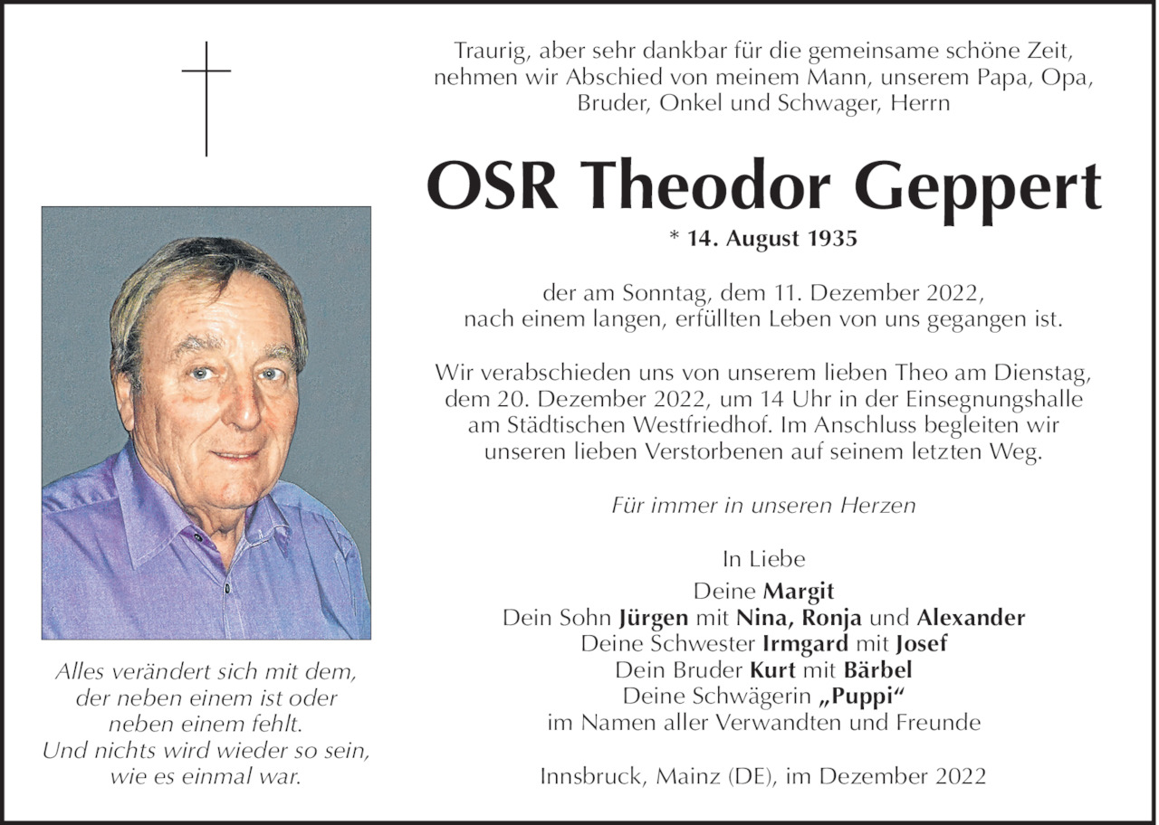 Theodor Geppert Bild