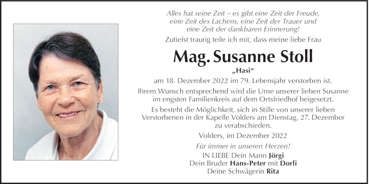 Susanne Stoll Bild