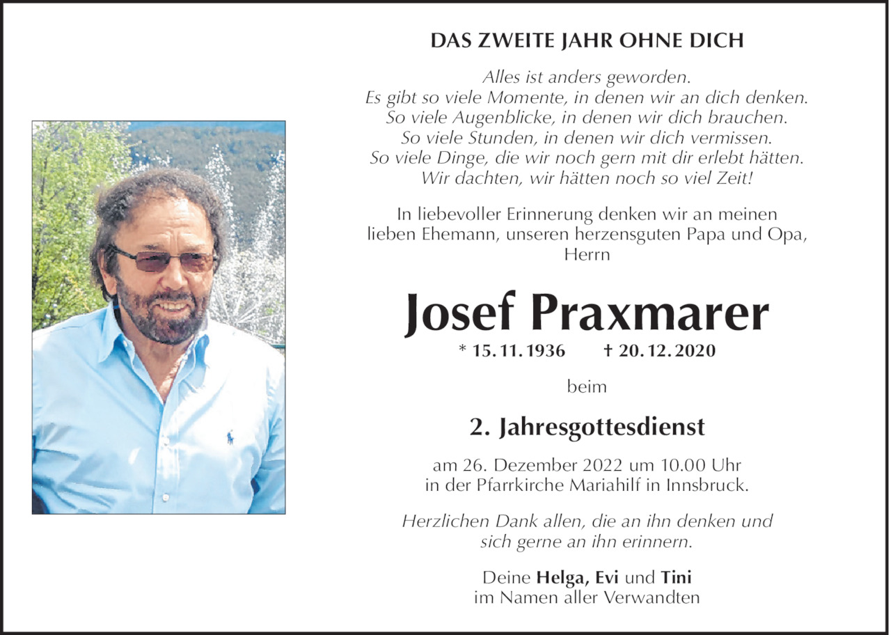 Josef  Praxmarer Bild