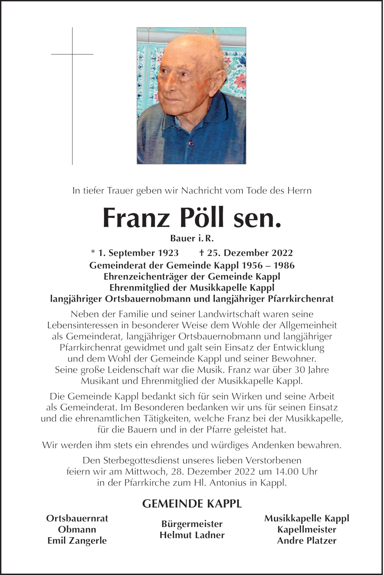 Franz Pöll Bild