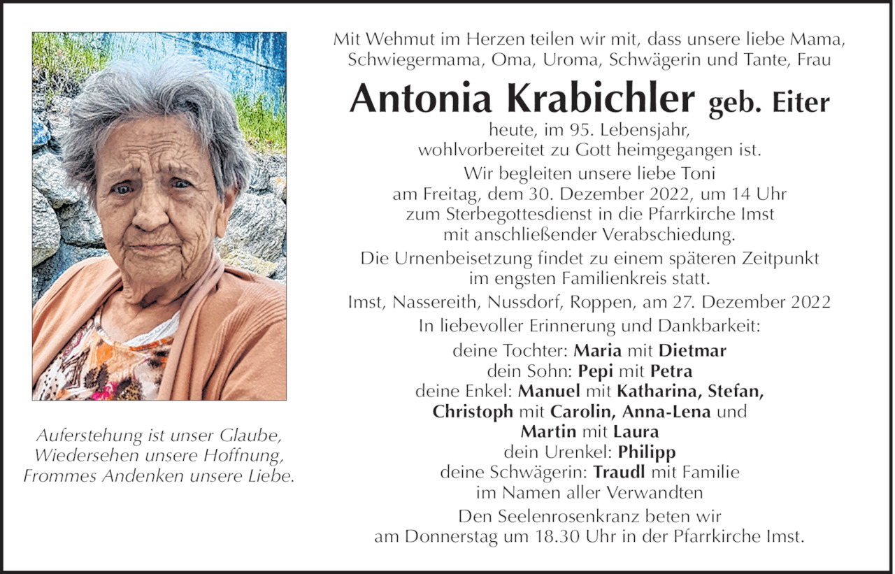 Antonia Krabichler Bild