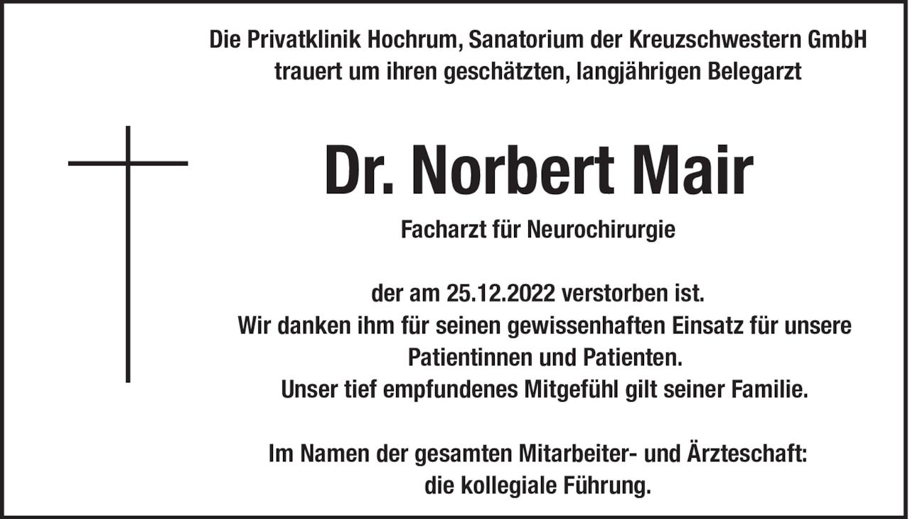 Norbert Mair Bild