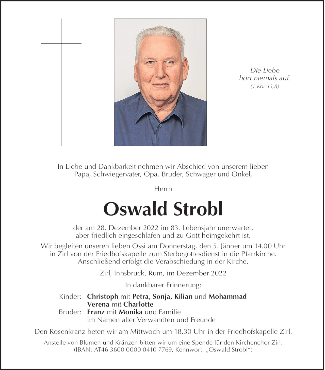 Oswald Strobl Bild