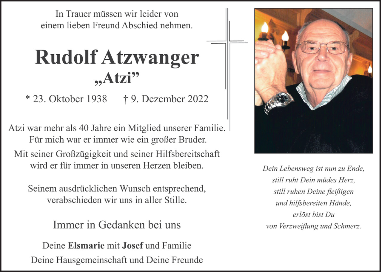 Rudolf Atzwanger Bild