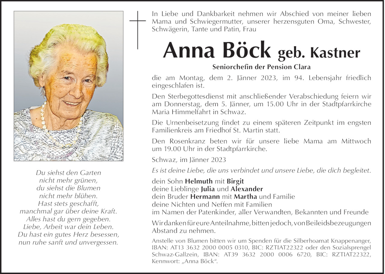 Anna Böck  Bild