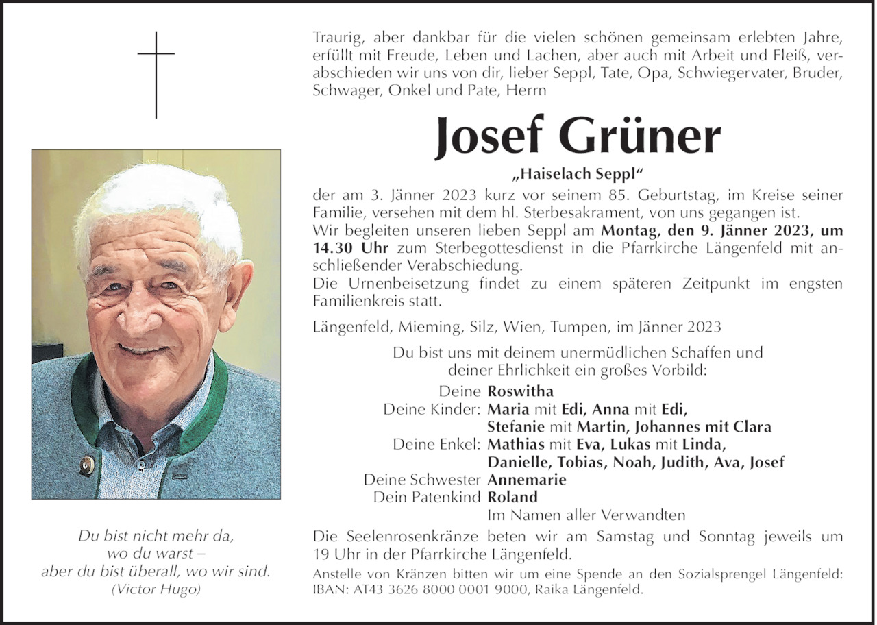 Josef Grüner Bild