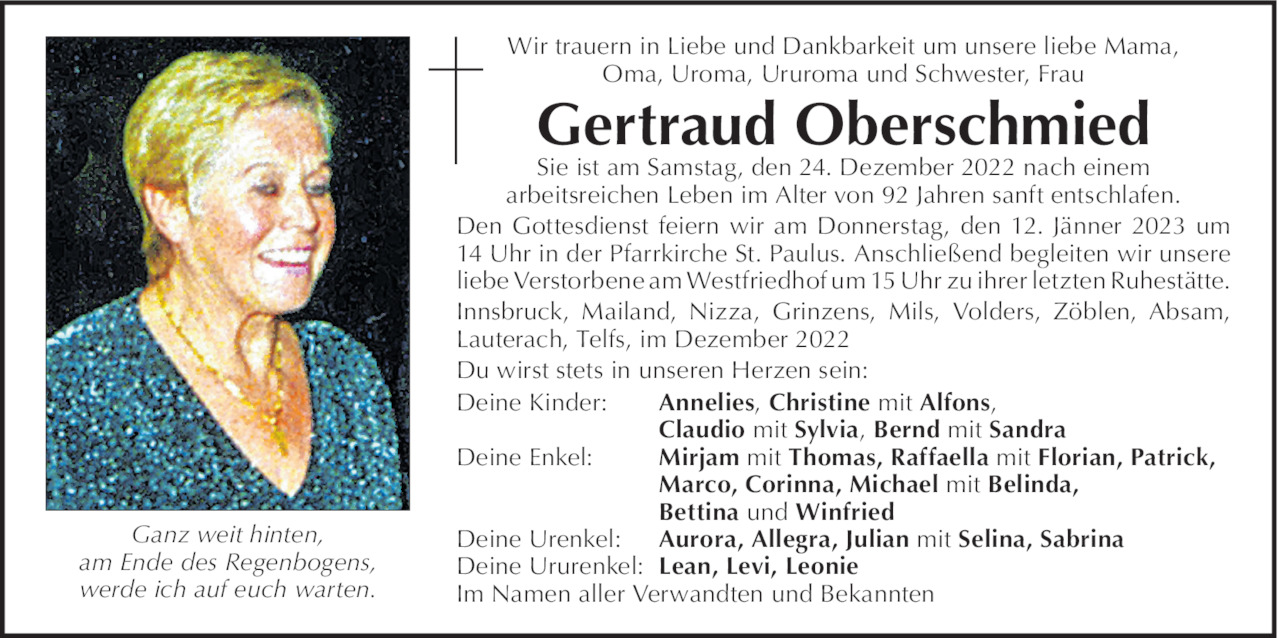 Gertraud Oberschmied Bild