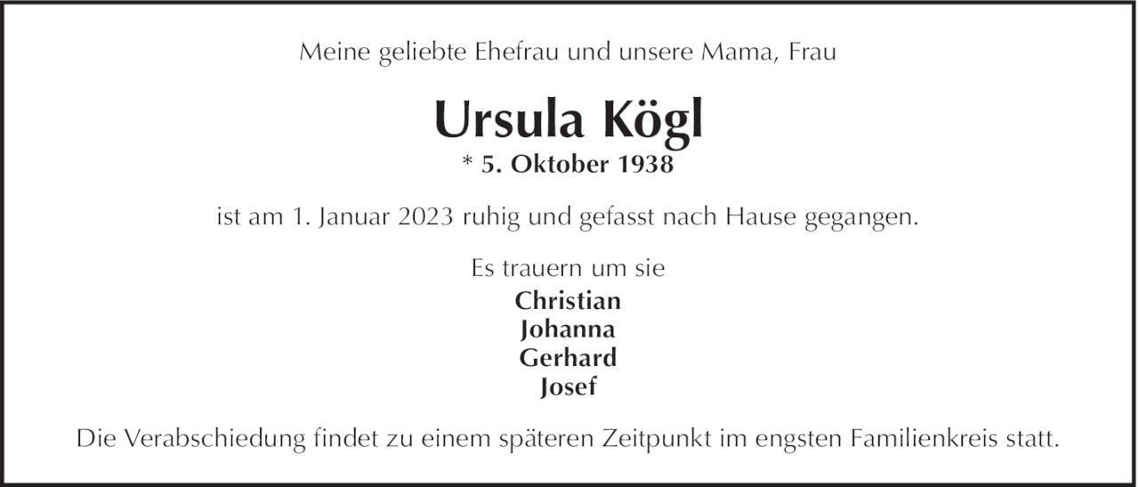 Ursula Kögl Bild