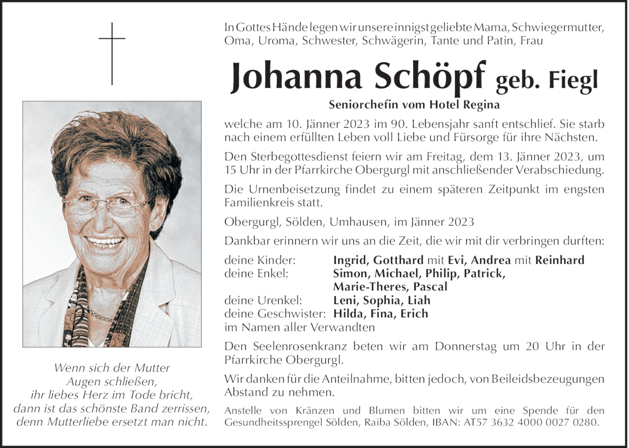 Johanna  Schöpf Bild