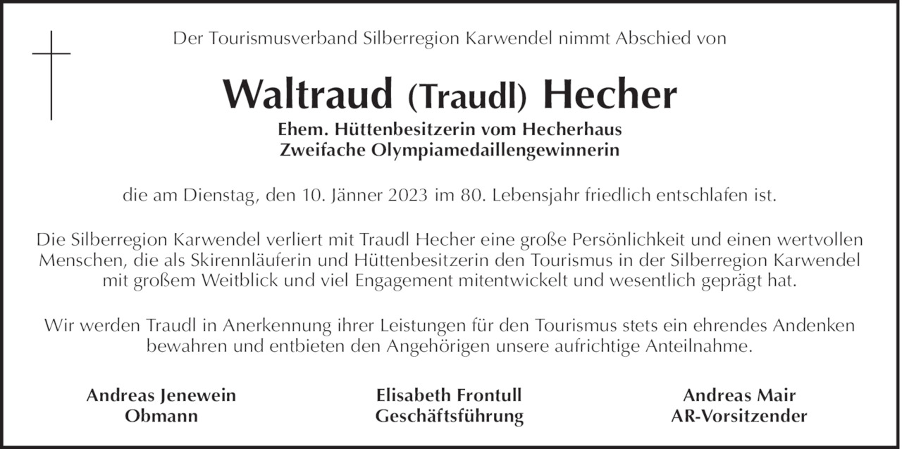 Waltraud (Traudl) Hecher Bild