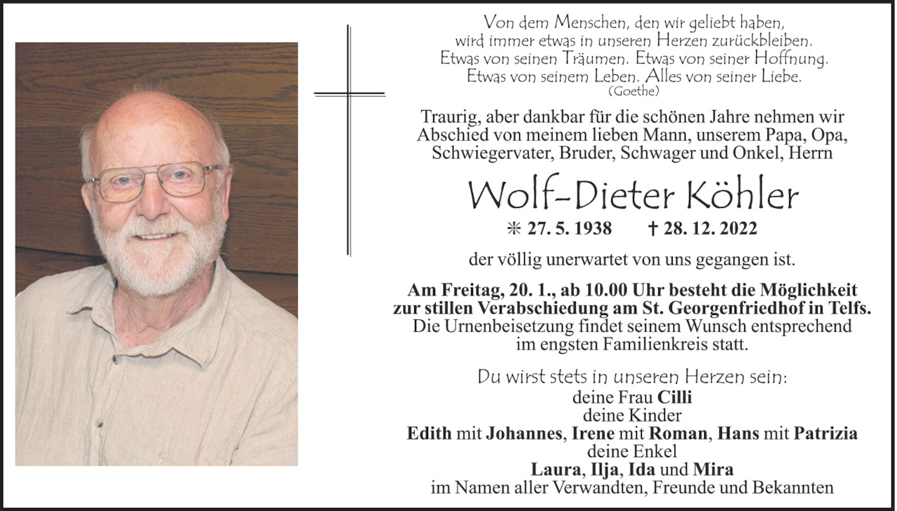 Wolf-Dieter Köhler Bild