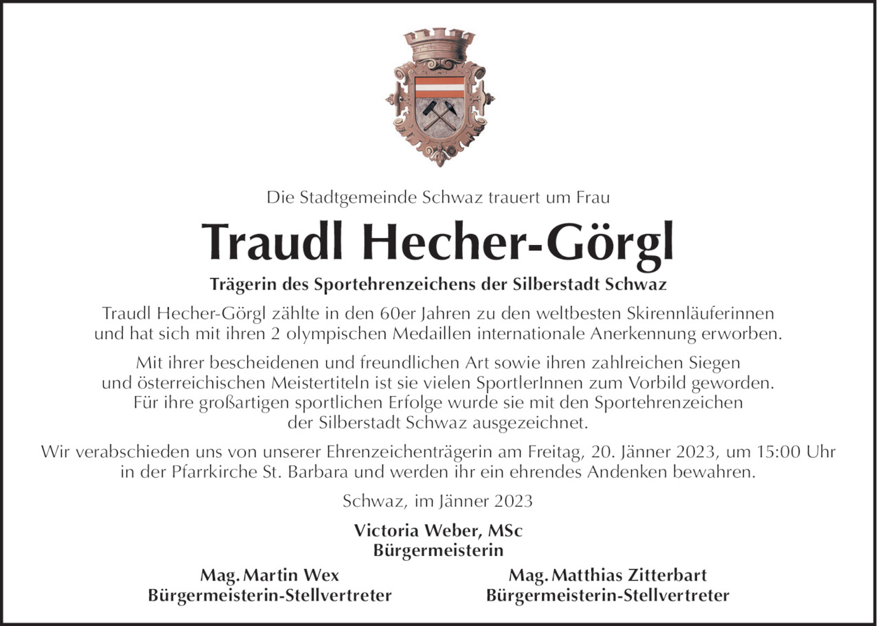 Traudl  Hecher-Görgl Bild