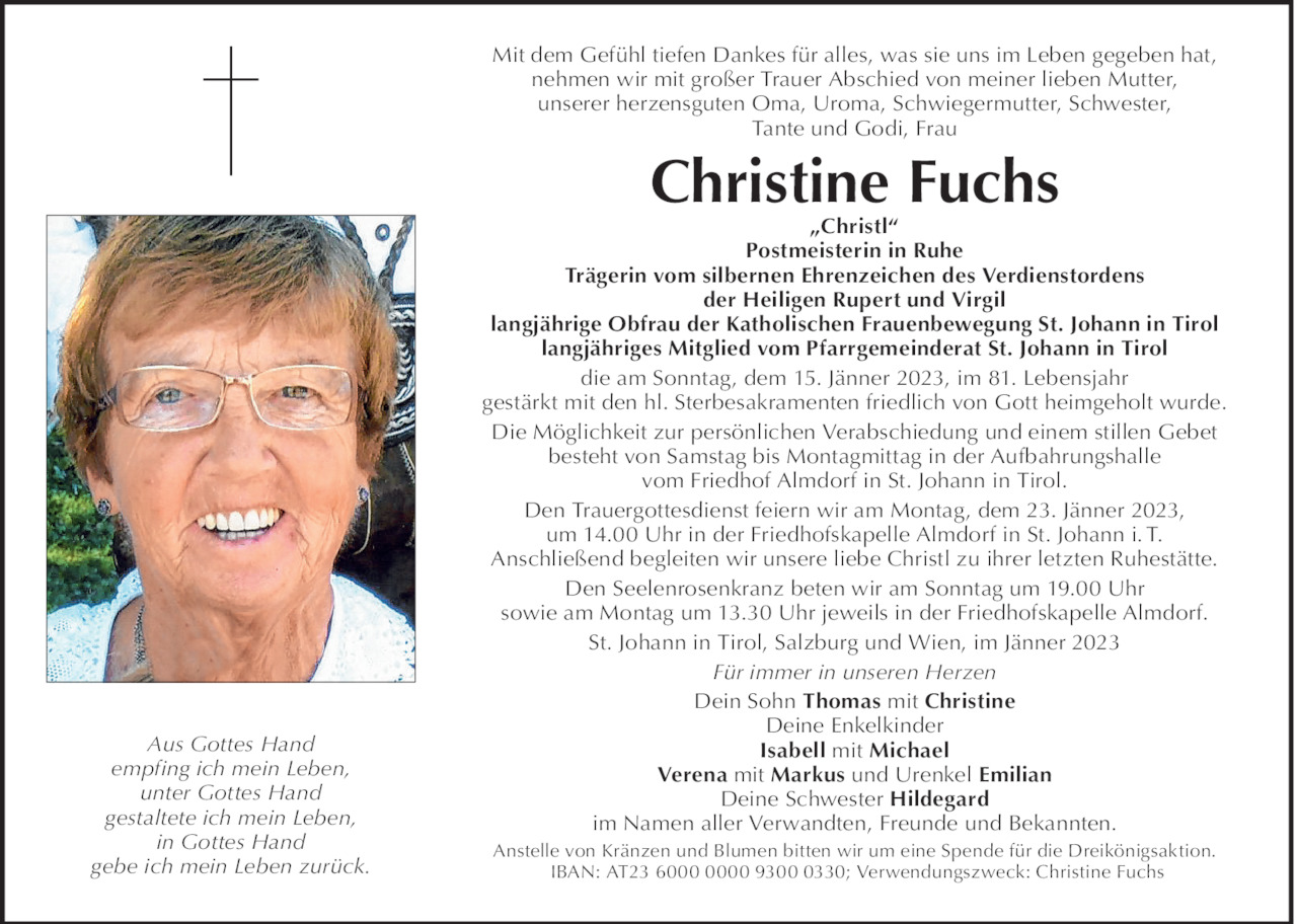 Christine Fuchs Bild