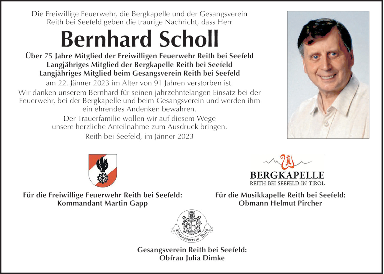 Bernhard  Scholl Bild