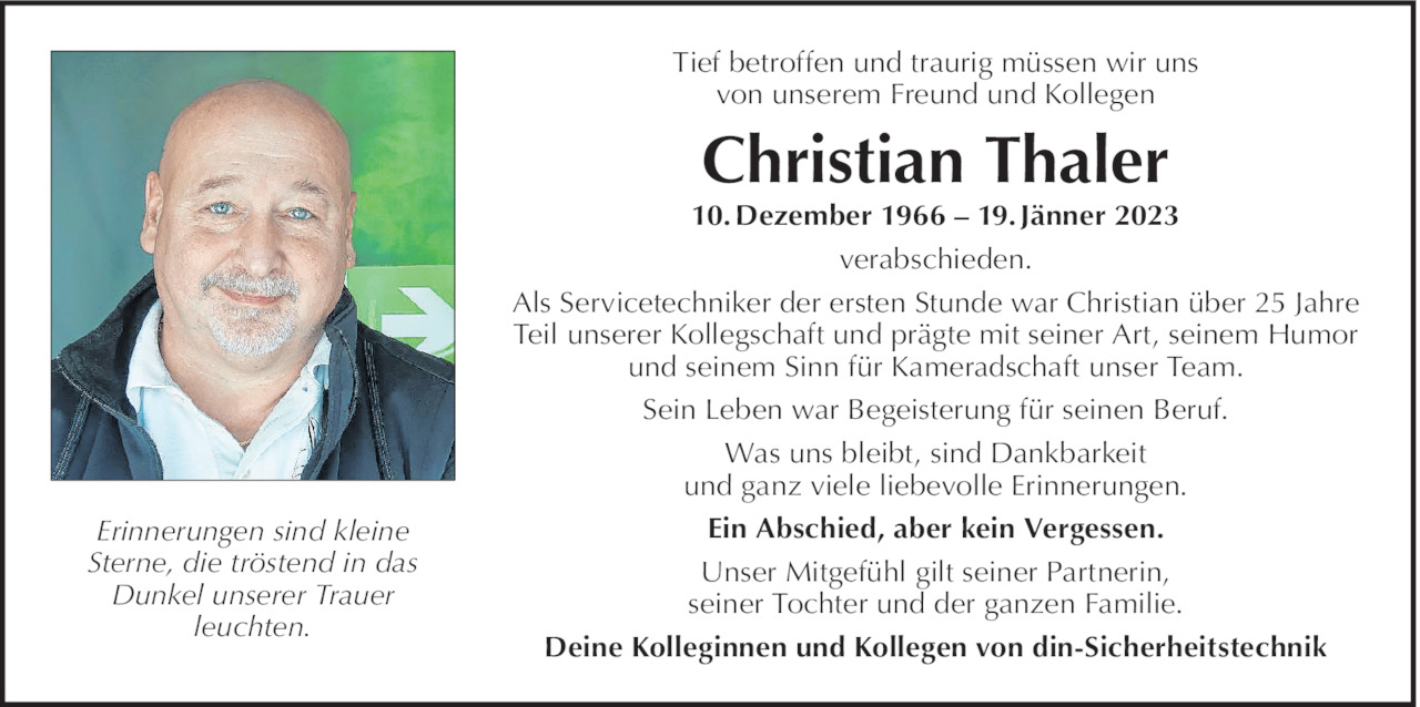 Christian Thaler Bild