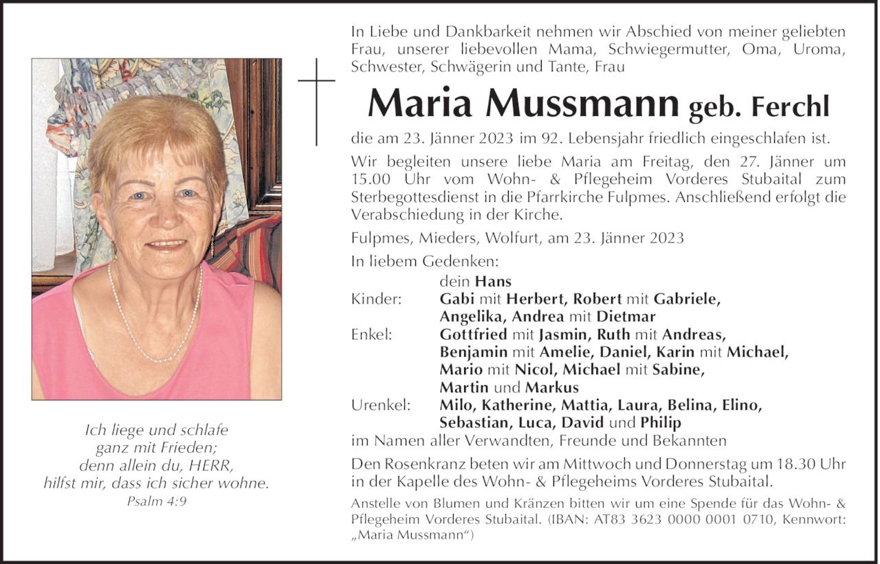 Maria Mussmann Bild