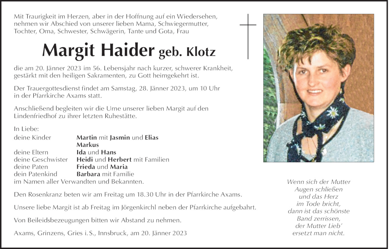 Margit Haider Bild