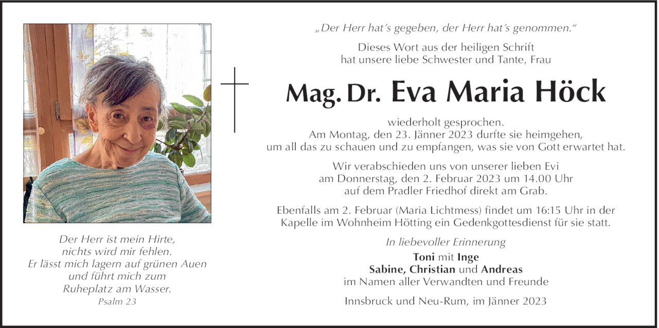 Eva Maria Höck Bild