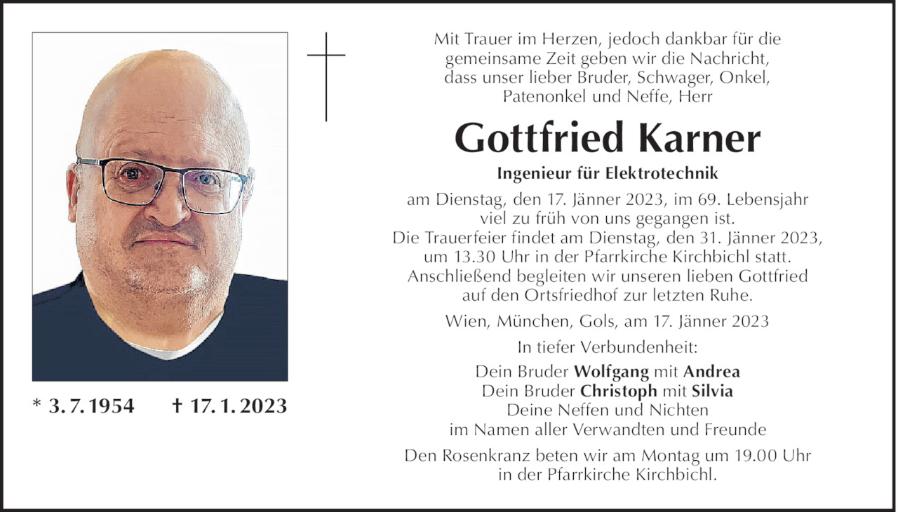 Gottfried Karner Bild