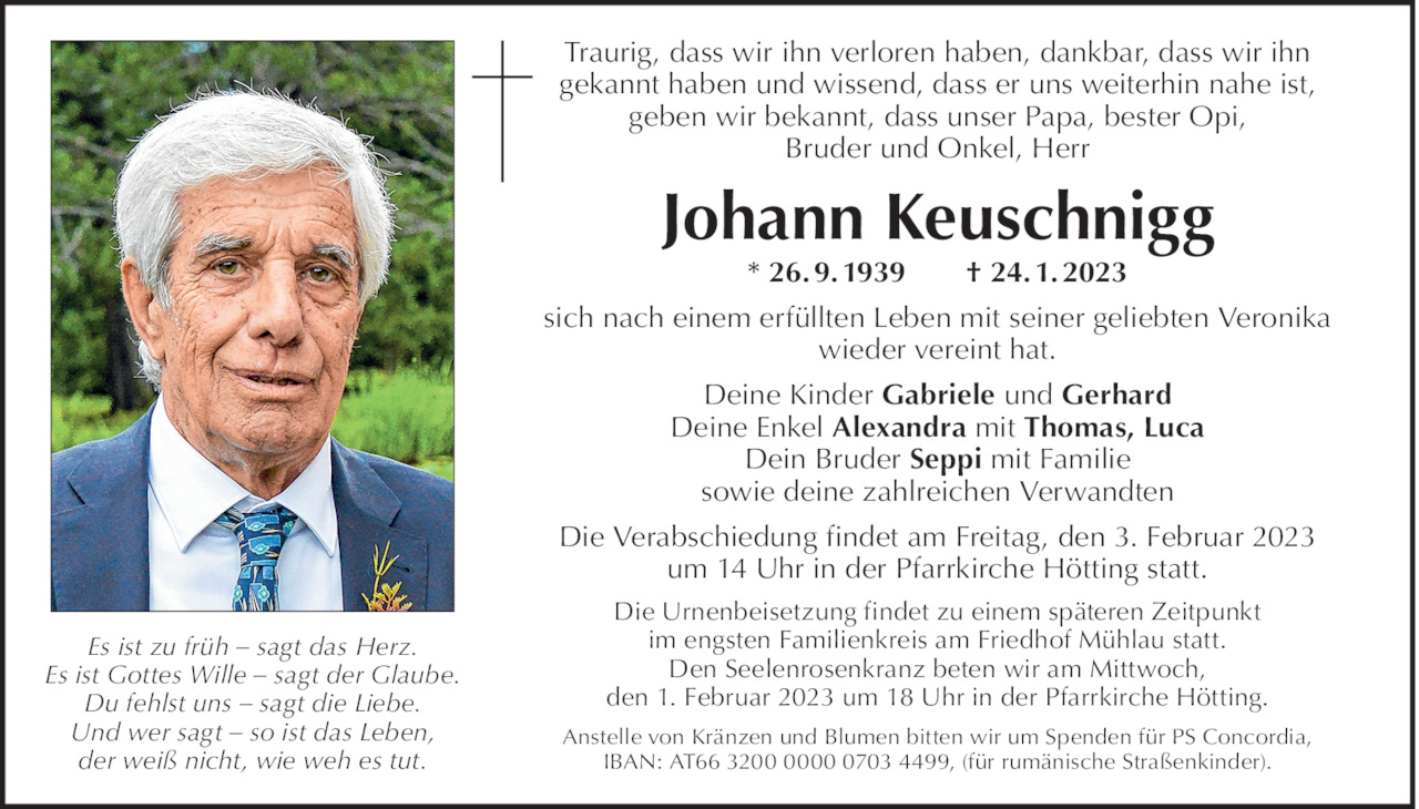 Johann Keuschnigg Bild