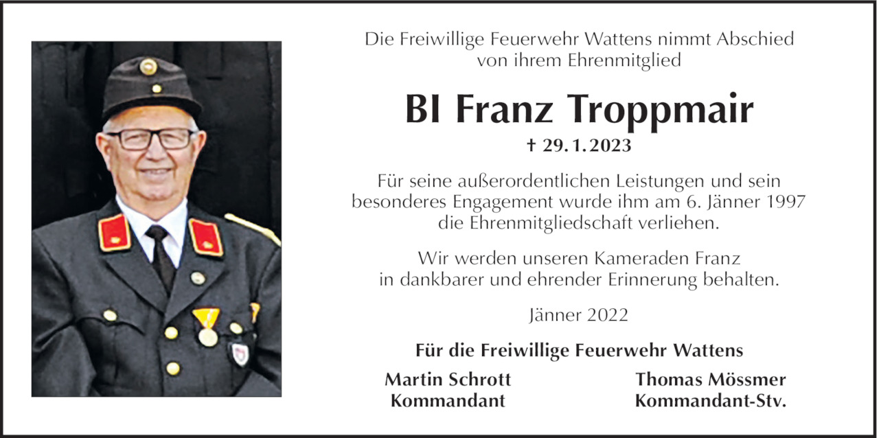 Franz Troppmair Bild