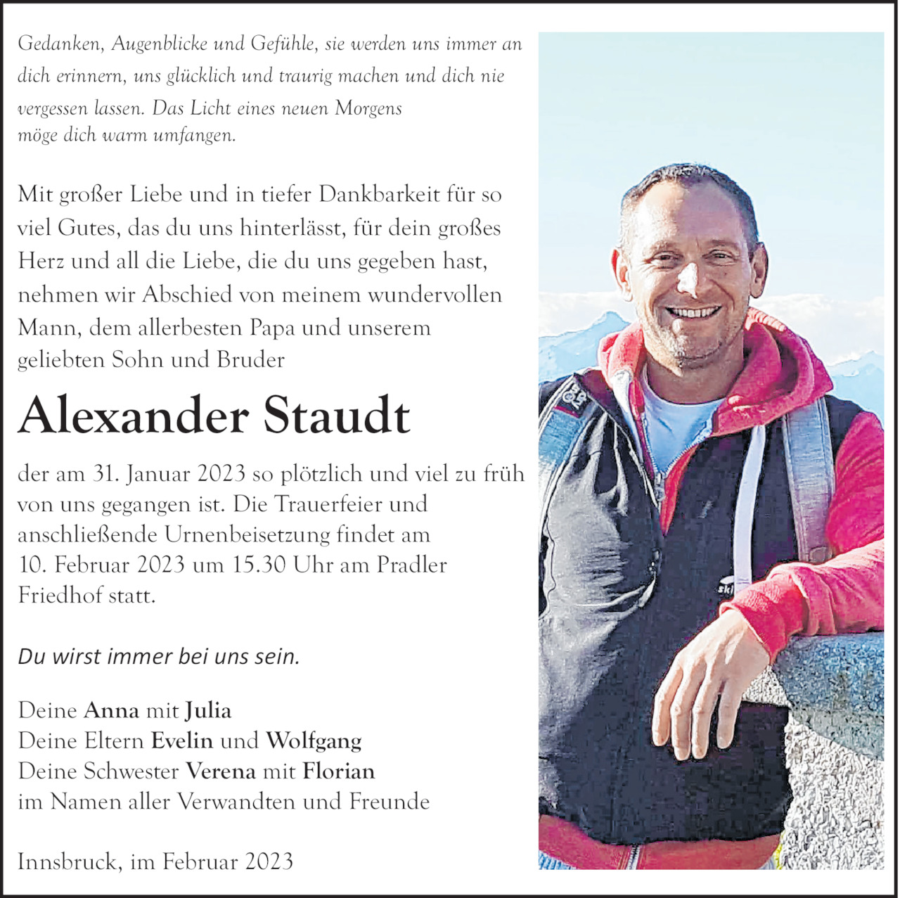 Alexander Staudt Bild