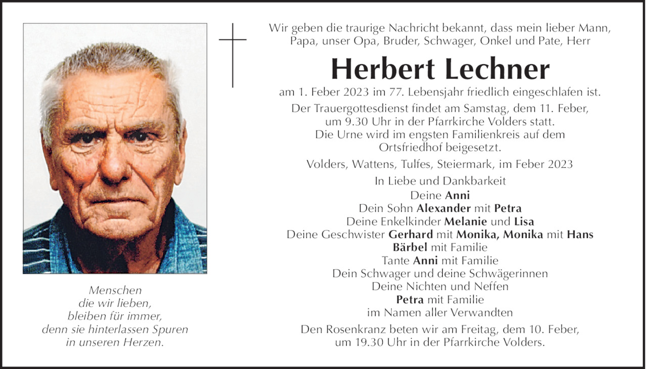 Herbert  Lechner Bild