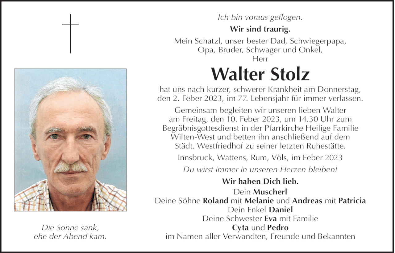 Walter Stolz Bild