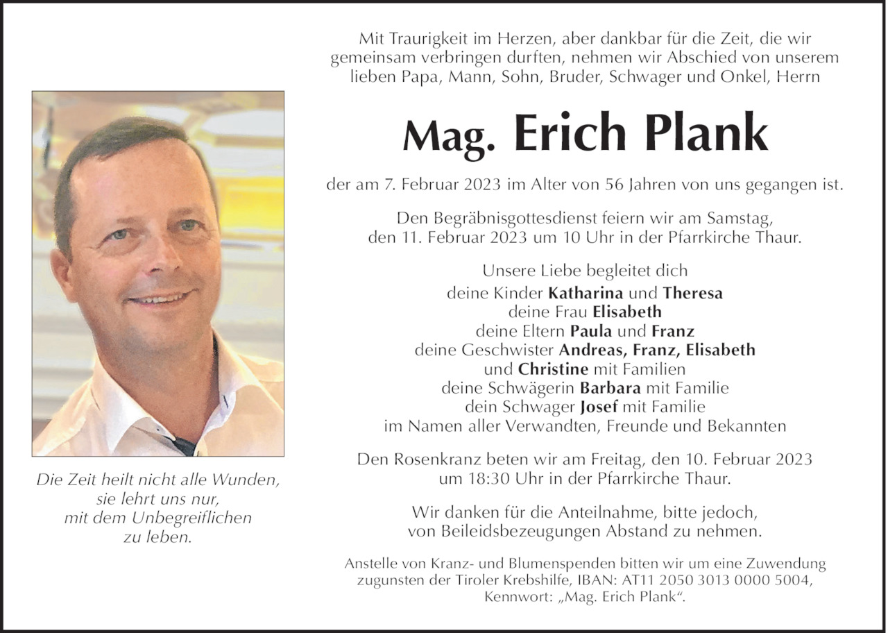 Erich Plank Bild